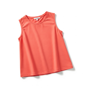 Casual Sleeveless Solid Girls' Top