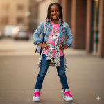 Girl's Slim Fit Jeans