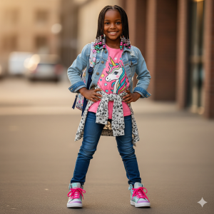 Girl's Slim Fit Jeans